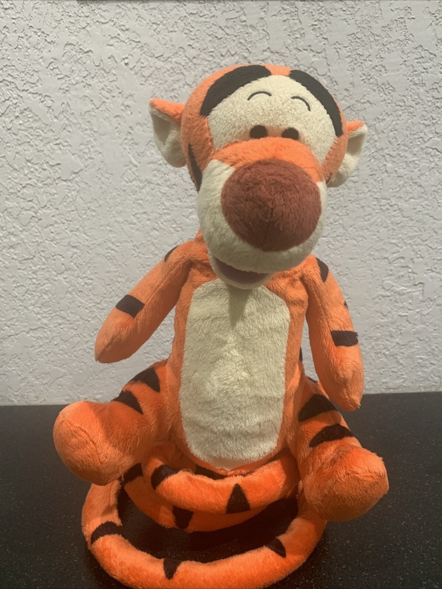 Where are you tigger?(限定295部) Disney Talking Bouncing Tigger Toy Jumping Animated Pooh