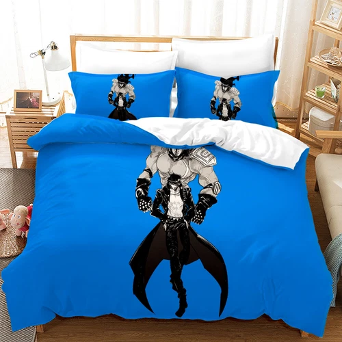 JoJo's Bizarre Adventure 3pcs Duvet Cover Set with Pillowcases Bedding Set