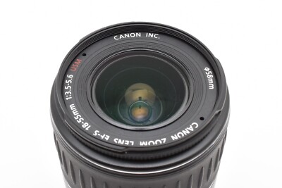 Near MINT] Canon EF-S 18-55mm F3.5-5.6 USM Zoom Lens From Japan 