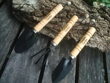 Set 3 Mini Piece Garden, Personalized Garden Shovel , Garden Tools, Gardening Se