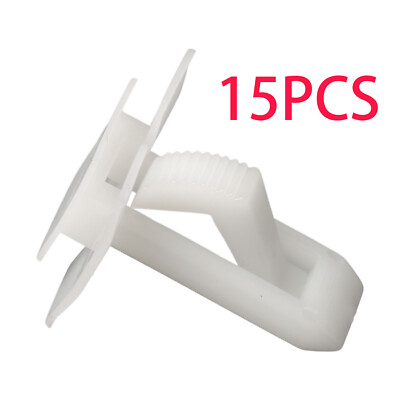 2 Pcs NORS Front Fender Moulding Clips 3-5/8" Tall Fits 1978-1987 - Foto 9