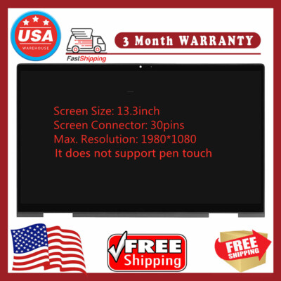 LCD touch screen For HP Envy X360 13-AY1005LA 13-AY1006LA assembly replacemnet 