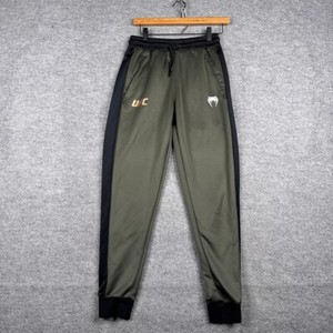 UFC Venum Pants Mens Small S Green Fight Night Walkout Jogger Gym Training