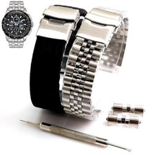 Steel Silicone Replacement Watch Band Citizen Skyhawk AT JY8068-56E U680-S111838