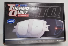 Disc Brake Pad Set-ThermoQuiet Brake Pad Front Wagner QC215