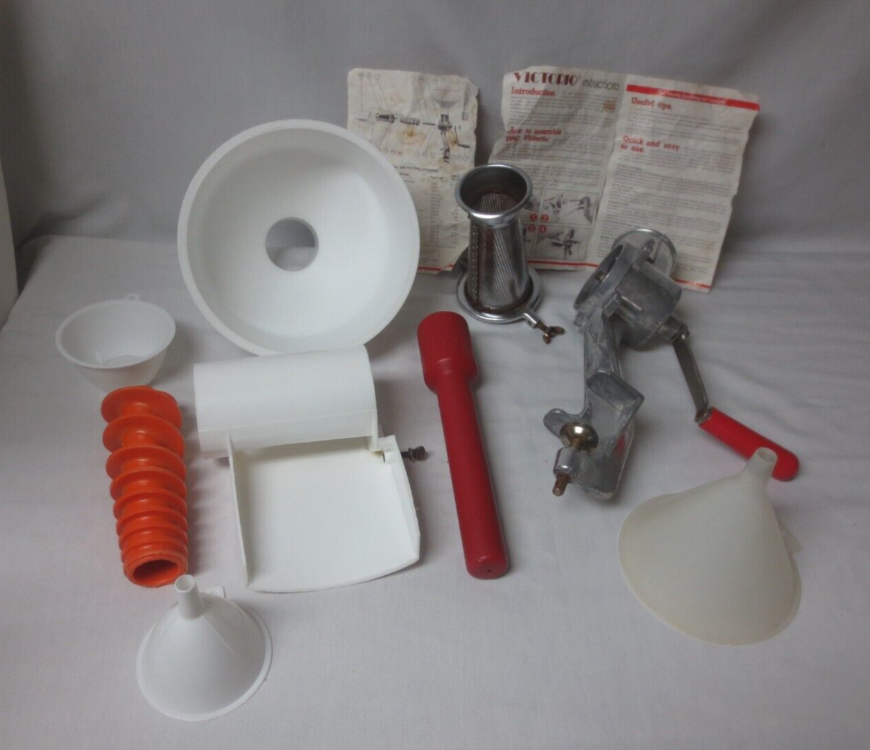 Vintage Victorio Strainer No. 200 Tomato Fruit Juicer Sauce Maker W/Box eBay