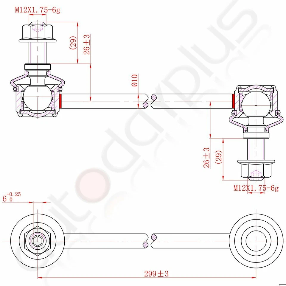 Brazos de control inferiores delanteros barras estabilizadoras barras de amarre para Chevrolet Malibu 2004-2012 8 un. Foto 4 de 4