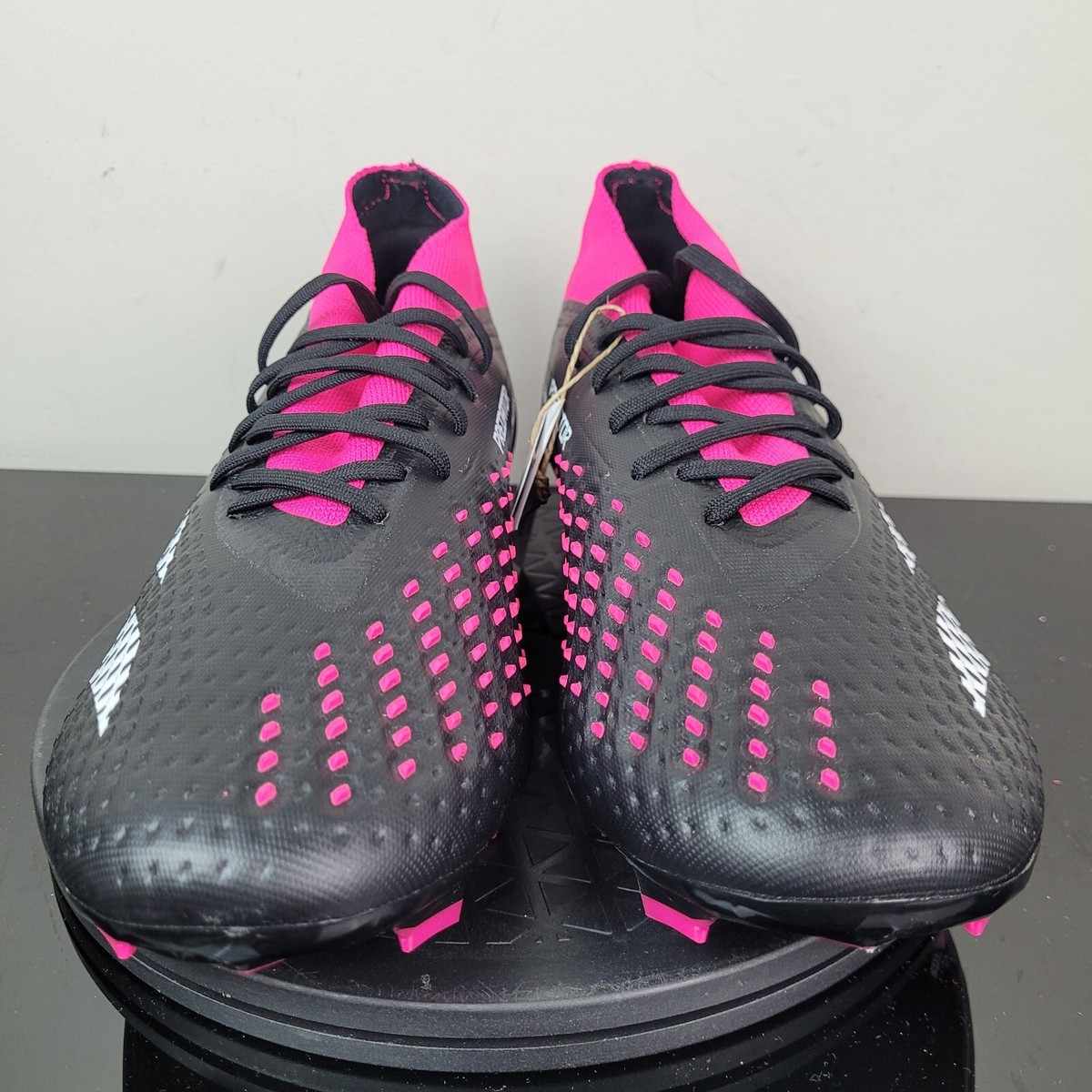 Adidas Predator Accuracy.2 FG Soccer Cleats Black Pink  display picture 2