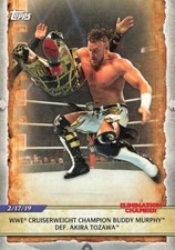 2020 Topps WWE Road to WrestleMania #10 WWE Cruiserweight Champion Buddy Murphy