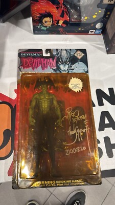 DEVILMAN FEWTURE SPECIAL BONUS PART Action FIGURE signed by Yasushi Nirasawa