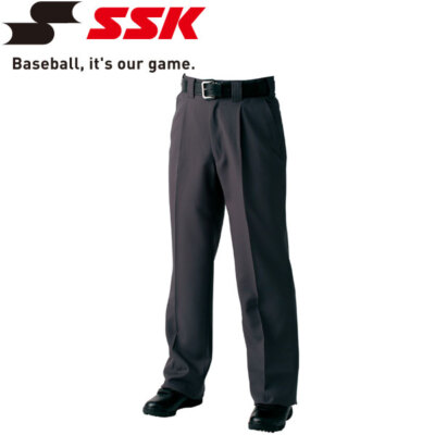SSK Japan Baseball Schiedsrichterhose anthrazit UPW036 (dickeres Material) Gr...