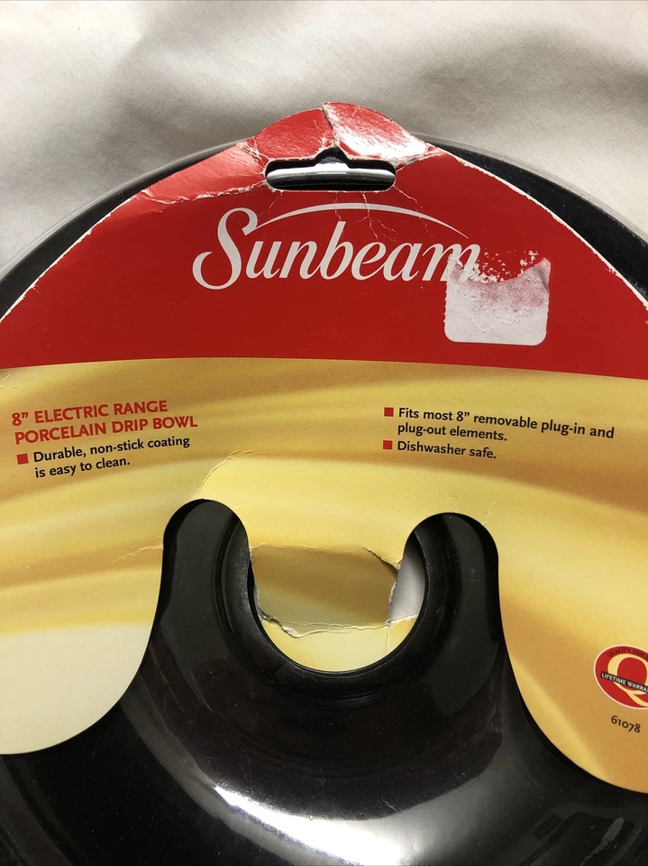 Sunbeam 2 Estufa Eléctrica/Gama 8" Porcelana Antiadherente Goteo Cuenco, Nuevo Foto 2 de 4