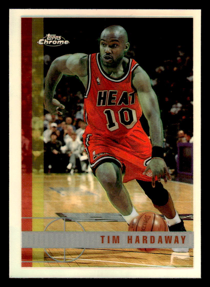 1997-98 Topps Chrome #156 Tim Hardaway Refractor