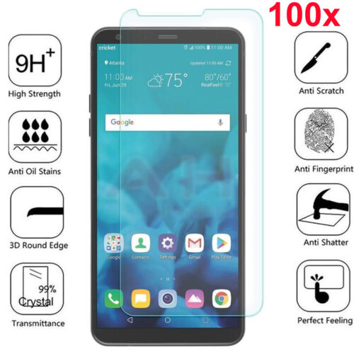 Vente en gros lots de protection d'écran en verre trempé transparent premium LG Stylo 5/5Plus - Photo 1/7