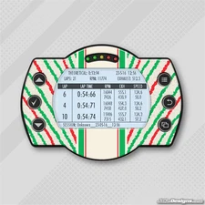 TONYKART 2015 401 STYLE GEL STICKER FOR UNIPRO UniGo - KARTING - JakeDesigns