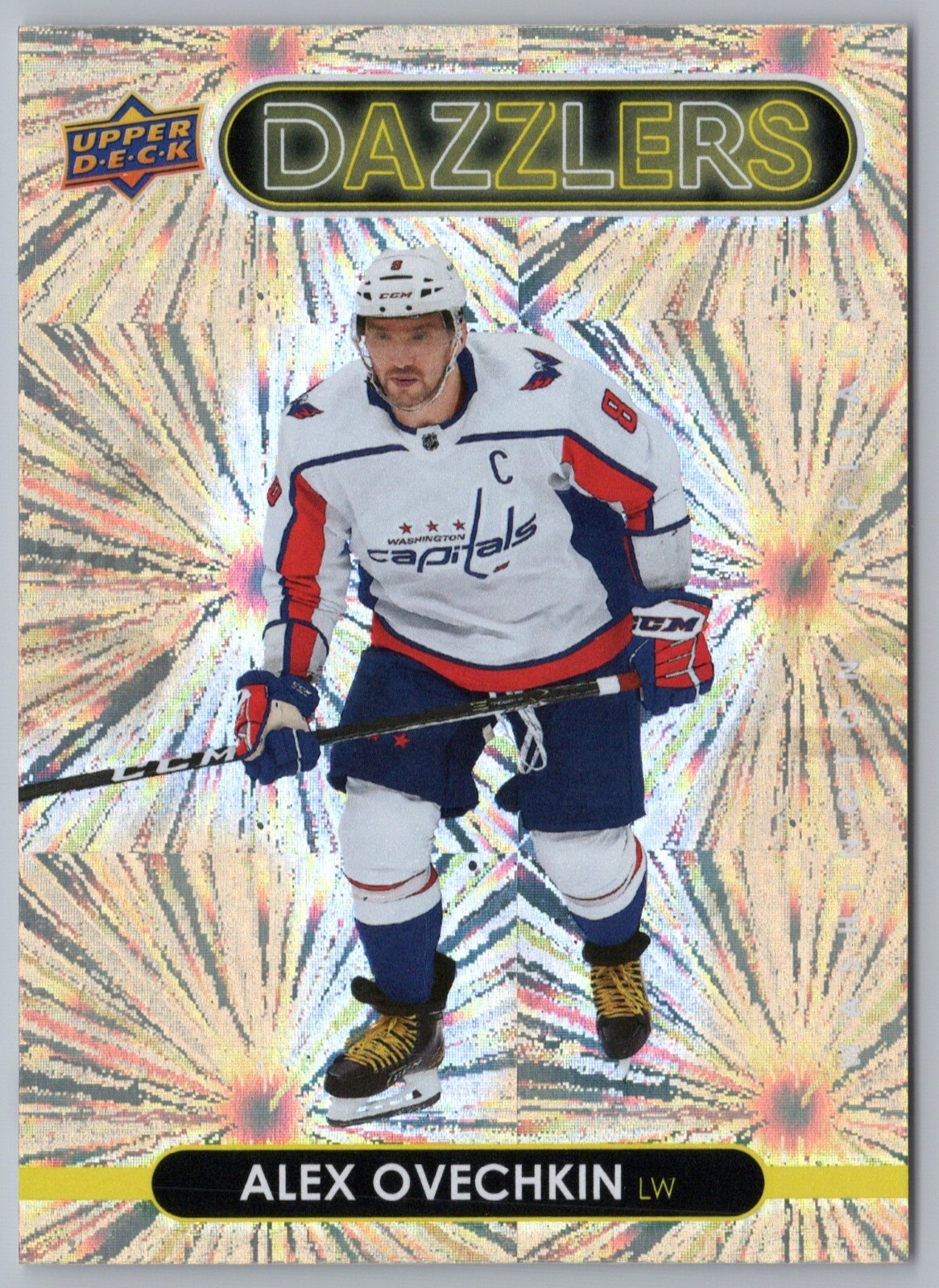 ALEX OVECHKIN 2021-22 UPPER DECK DAZZLERS ORANGE 21-22 NO DZ-47            43321