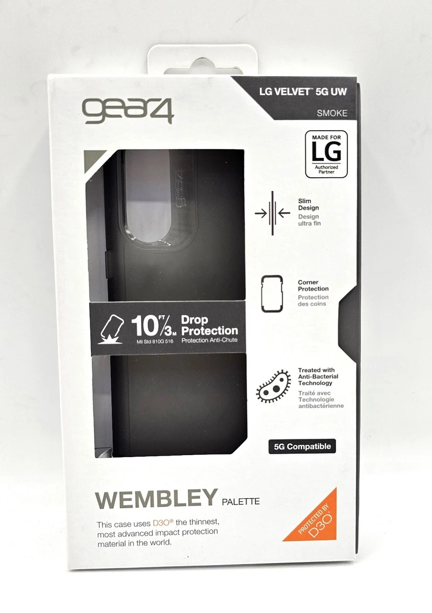 Housse étui Flip Case Pour LG Velvet - Noir Miroir Avec Rabat Et Fonction Clear View - Neuf