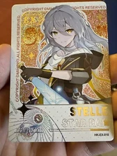 Honkai Star Rail EX Stelle HK-EX-018 Premium Holo Rare Goddess Story Anime Card