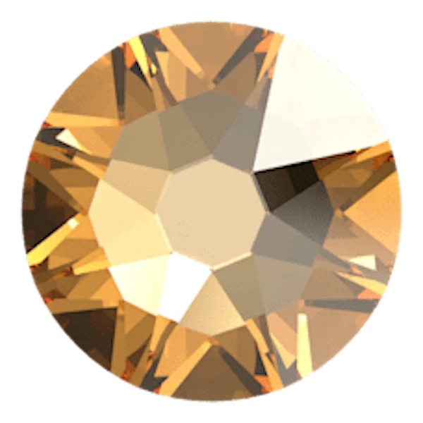 КРИСТАЛЛ золотой тени 16ss 4 мм IHC 2088 австрийский с плоской поверхностью стразы 144 шт. - Изображение 2 из 4