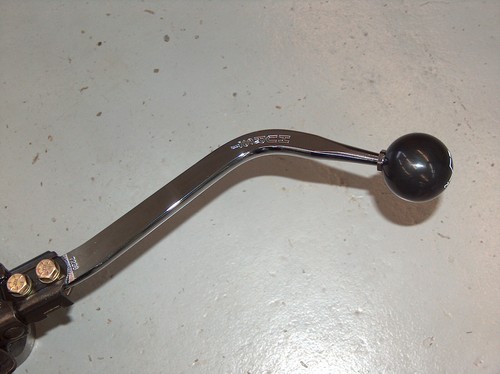 1966-1981 Chevy Hurst Saginaw 4 Speed Transmission Shifter w/Linkage w/7236 - Picture 6 of 19