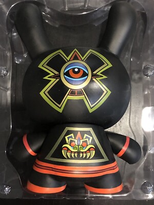 Kidrobot 8” Jesse Hernandez Black Chase Jaguar Warrior Dunny