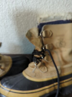 Vintage 1979 Kaufman Trophy Sorel Boots Mens 7 Wool Lined  display picture 3