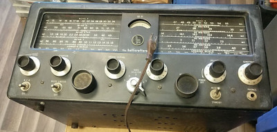 the hallicrafters SX-71 - 5 band radio receiver AM shortwave