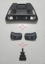 R129 Light Cover Sun Visor Clips Center Button Of Mercedes R129 A124 Black