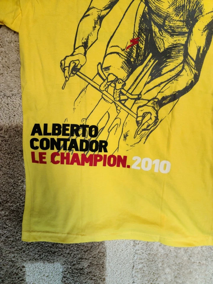 Camisa Conmemorativa TDF Especializada Alberto Contador Foto 3 de 4