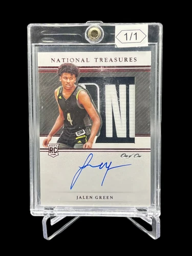2021-22 Panini National Treasures Collegiate Jalen Green RPA ONE OF ONE #CSS-JG