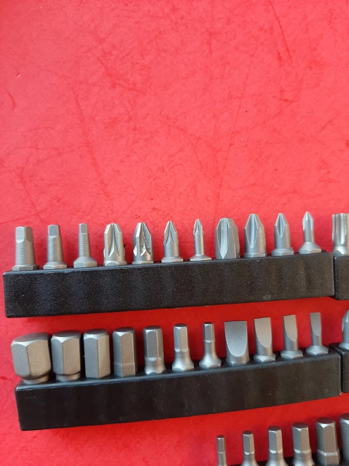 NEW DEWALT 1/4" Hex Driver Screwdriver Bit Set Allen Phillips Flat Torx 56-Piece - Image 4 of 4