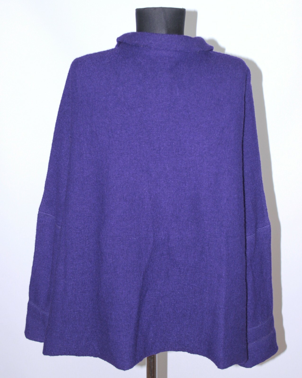 Marimekko Blair womens purple wool coat jacket Size S… Gem