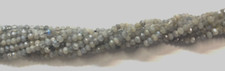 NATURAL FACETED LABRADORITE RONDELLES 4X3 MM BEAD SRAND 16 " BELOW WHOLESALE