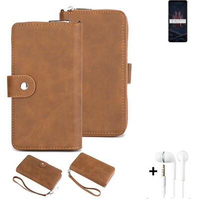 Wallet Case für nubia Red Magic 6S Pro + headset Schutz-Hülle Handy Tasche bra