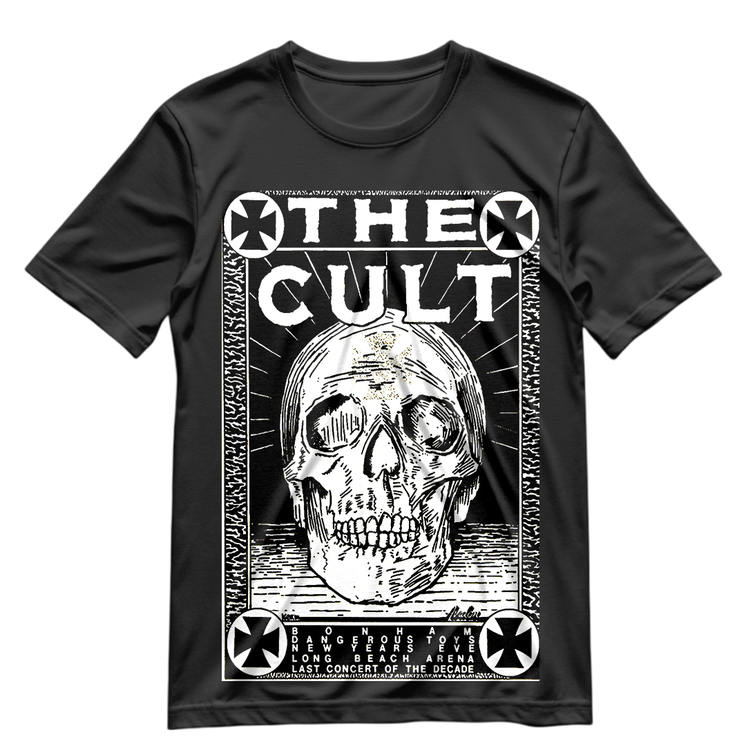 The Cult T Shirt The Cult Band Turn The Volume Up Shirt Graphic