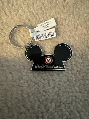 Disneyworld Resort Mickey Mouse Ears engraved best friend Keychain -NEW WITH TAG