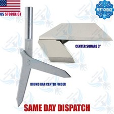 Strumento di ricerca centrale barra rotonda con quadrato macchinista da 3"