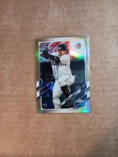 2021 Topps Chrome NPB Nippon Professional Baseball Kento Watanabe #/50 Gold Sp