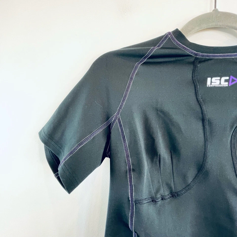 ISC Compression Wear Size 18 Women’s Compression Short Sleeve Top NWT - Image 2 of 4