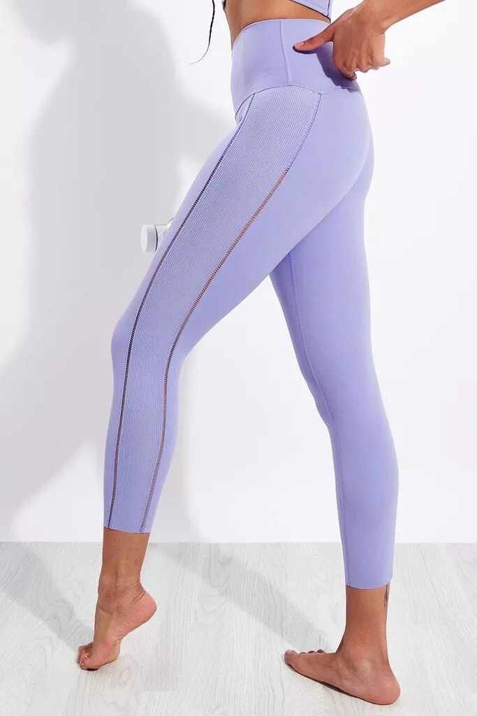 NEW Nike Yoga Luxe Women's Infinalon 7/8 Leggings - Light Thistle