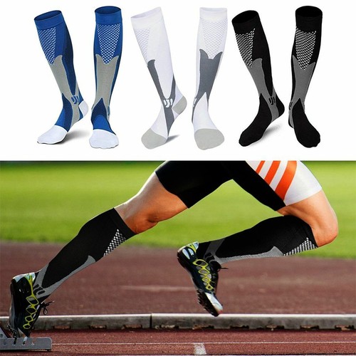 Compression Socks Stockings Womens Mens Knee High Medical 20-30 S/M-L/XL - Picture 11 of 37