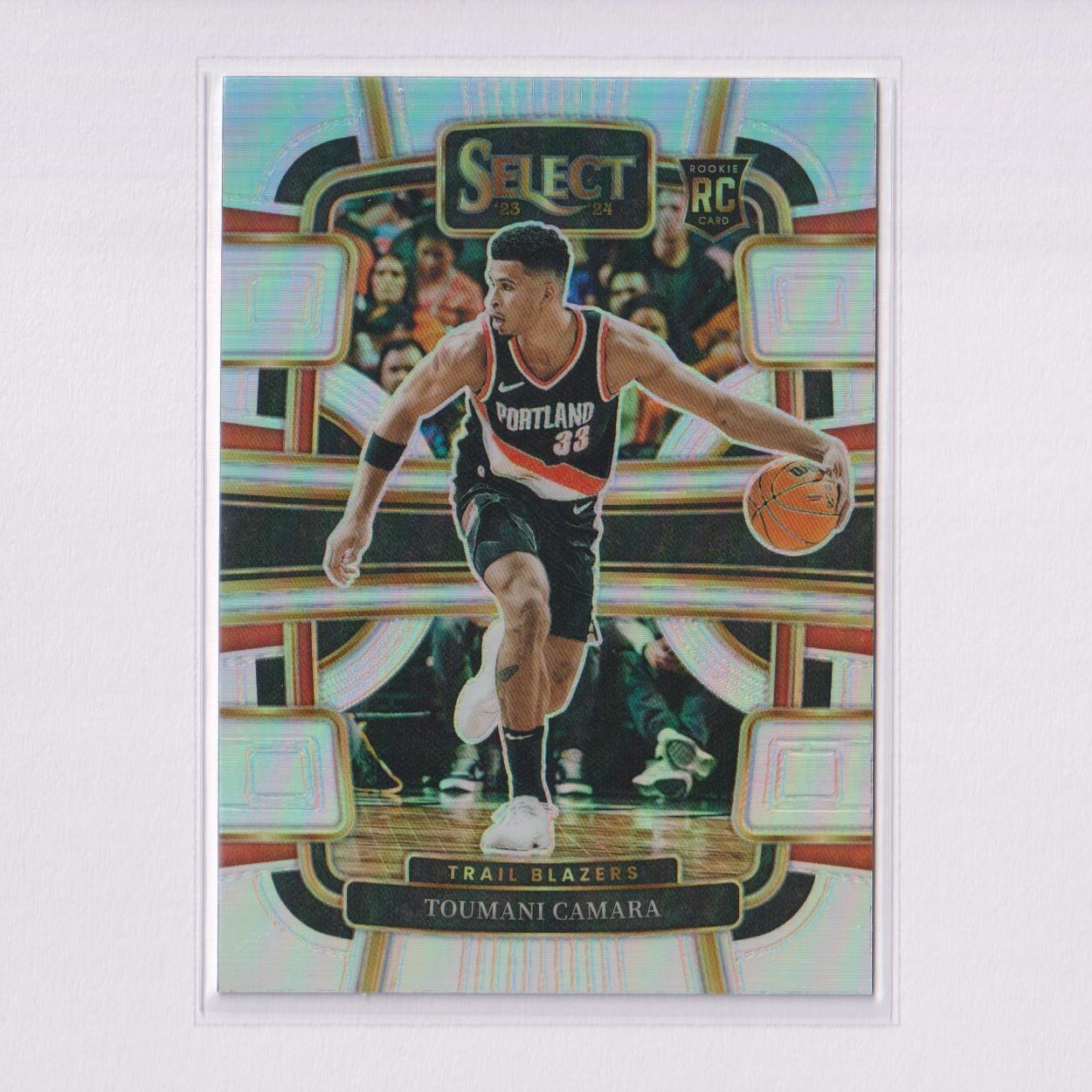 2023-24 Panini Select Silver Prizms #81 Toumani Camara RC Rookie