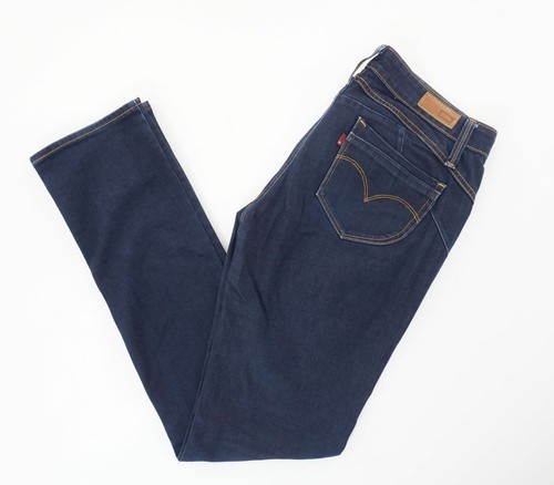Levi's Jeans 736 Low Rise Straight W31 L34 31/34 dunkel blau black denim  E1857 | eBay