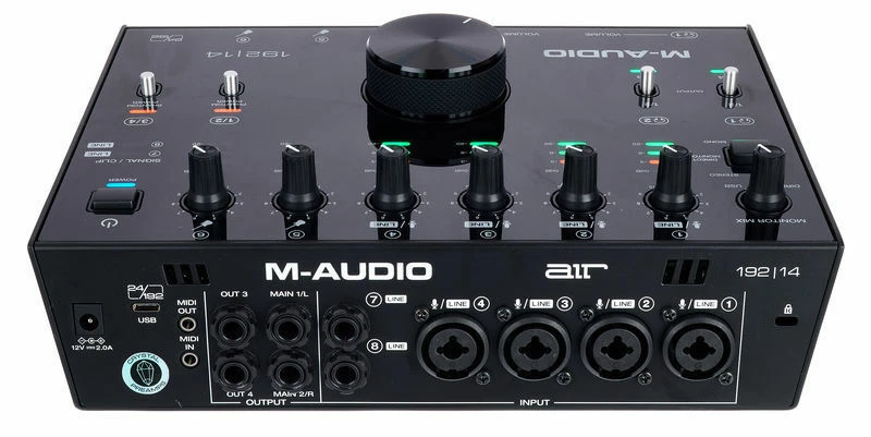 M-Audio AIR 192-14 Scheda Audio 8 Ingressi, 4 Uscite - Immagine 3 di 4