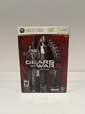 Gears of War 2 -- Limited Edition (Microsoft Xbox 360, 2008) Complete French