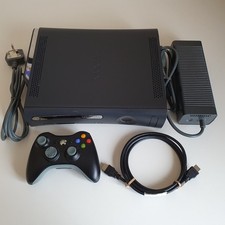 120GB Microsoft Xbox 360 Elite  Console Controller HDMI Cable Bundle #3061