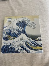 The Great Wave Katsushika Hokusai Flame Tree 1000 Piece puzzle - New Jigsaw