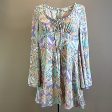 NWT Guess By Marciano Purple Blue Mini Dress Size S | $148-15% Off Free Shipping