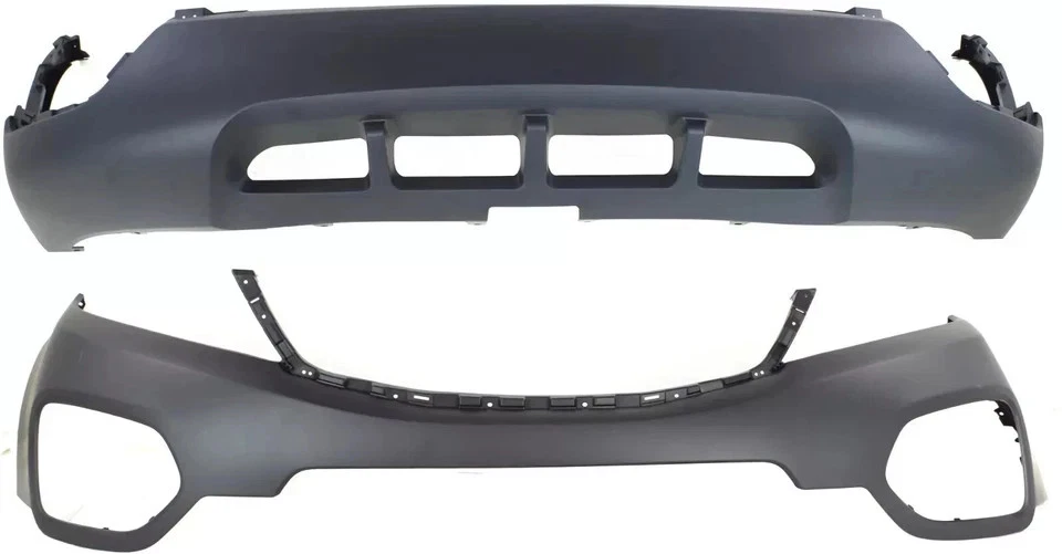 Conjunto de cubierta de parachoques delantero fascia y rejilla para Kia Sorento 2011-2013 Foto 2 de 4