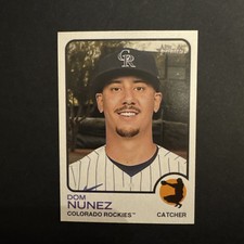 2022 Topps Heritage #468 Dom Nunez
